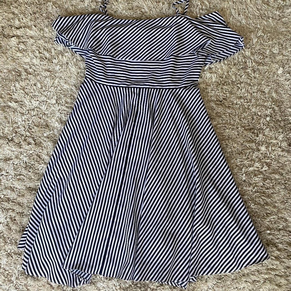 Off the Shoulder Fit & Flare Dress